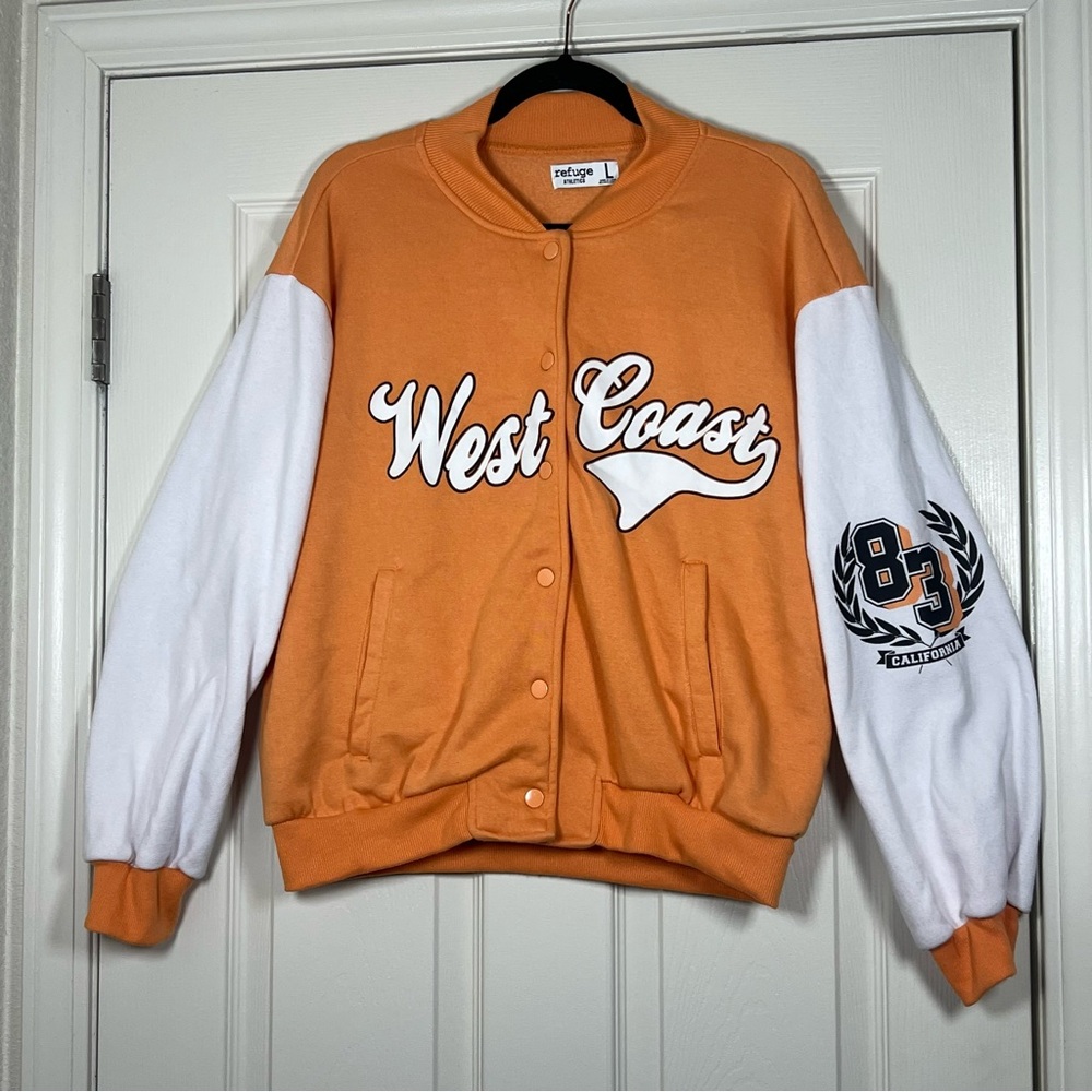 Refuge Athletics Warm Orange Jacket